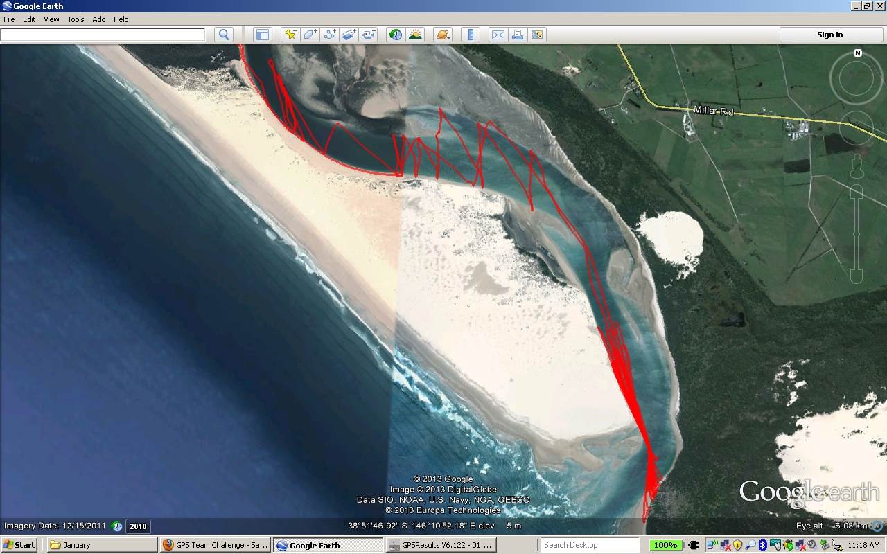 Sandy Point Entrance trip session