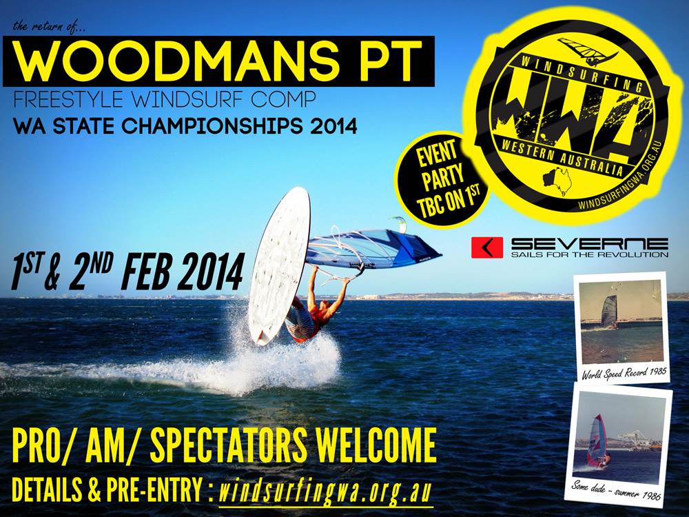 woodmans point freestyle comp Windsurf WA WWA event 2014