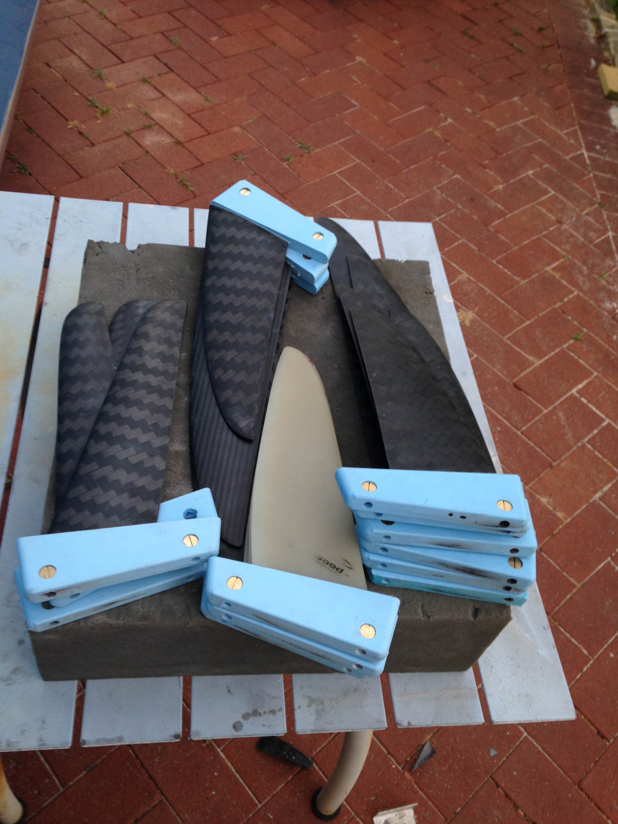 Chris Lockwood fins