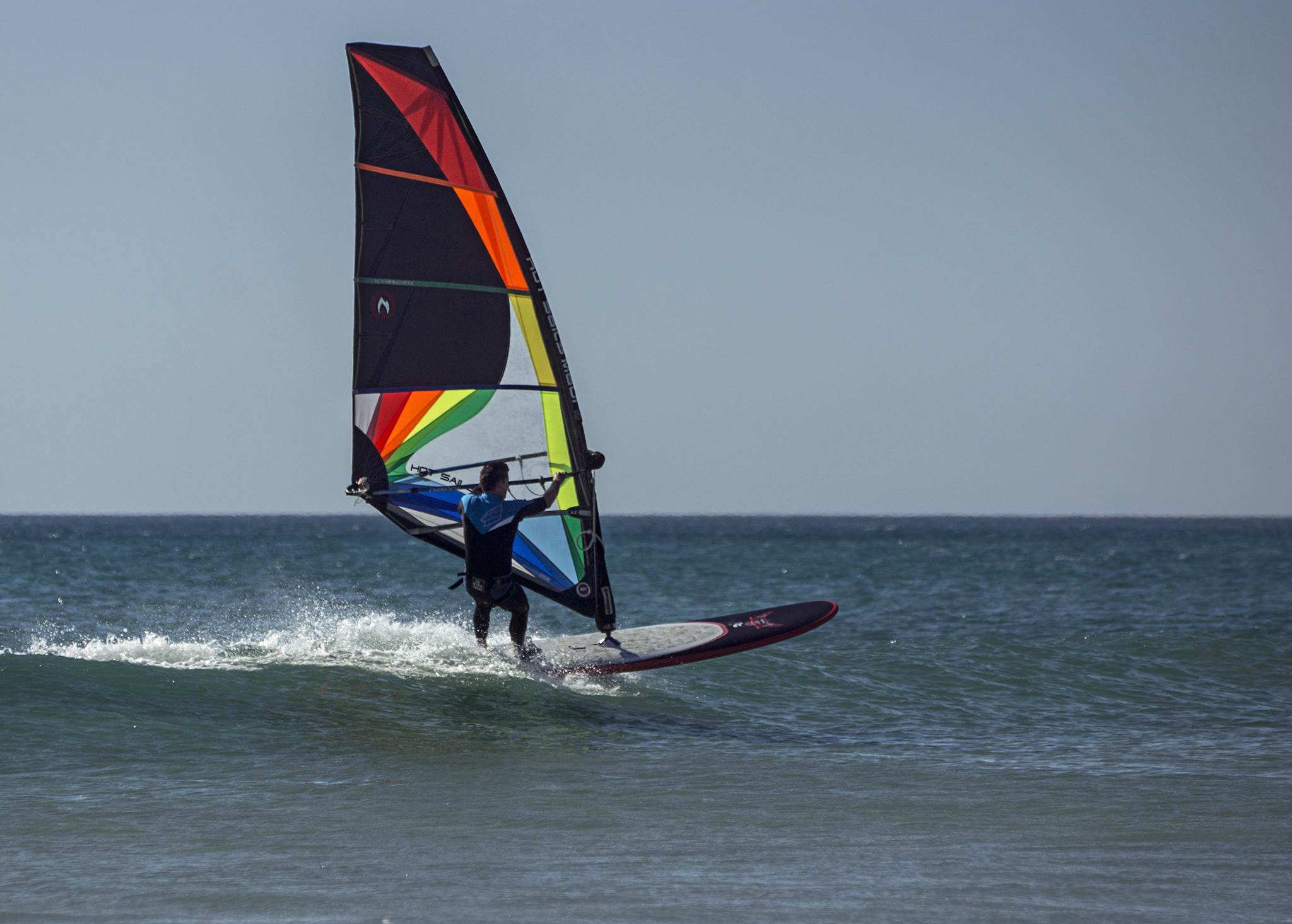 SUP sailing