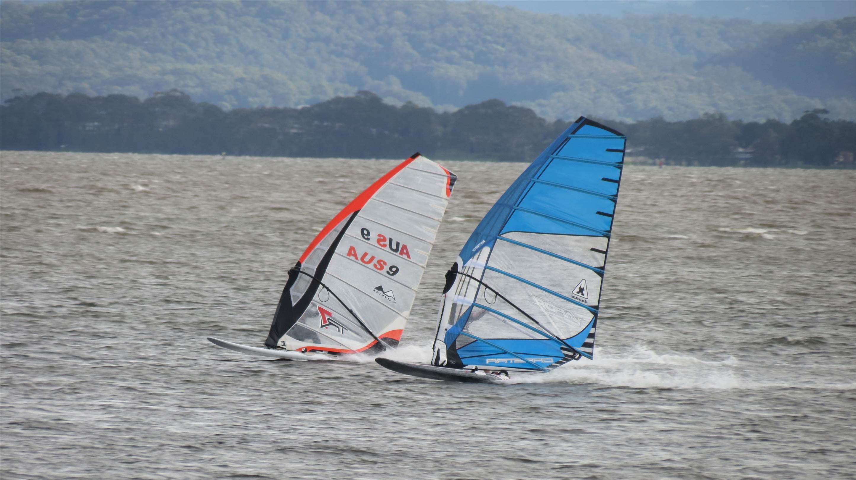 Flatwater action at Canton Beach