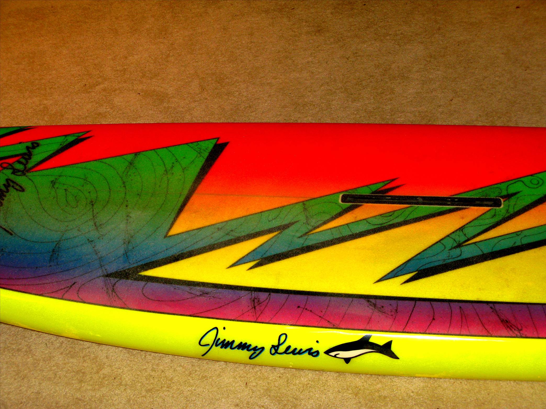 Jimmy Lewis Custom Windsurfing Board