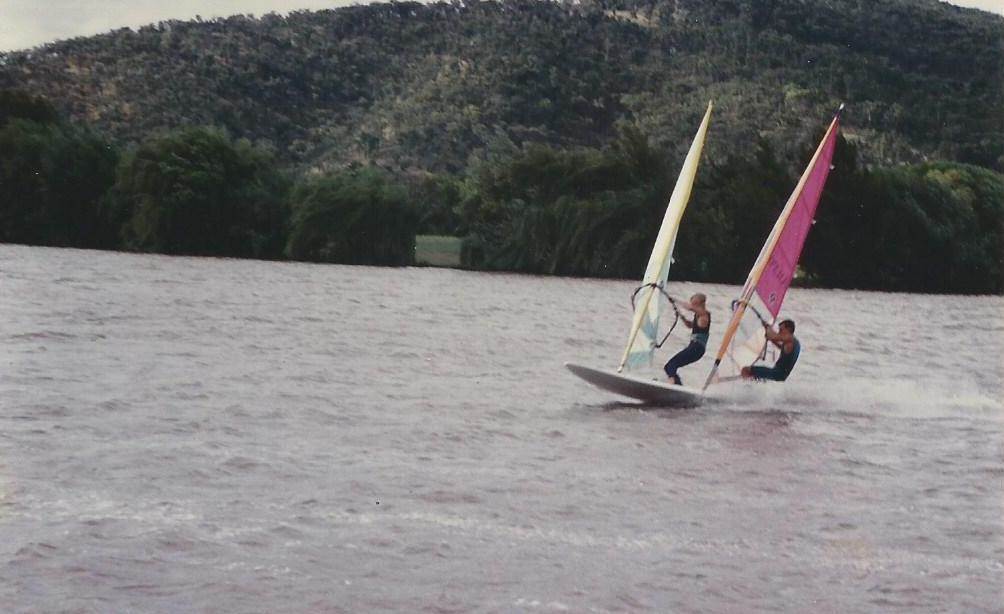 tandem gybe
