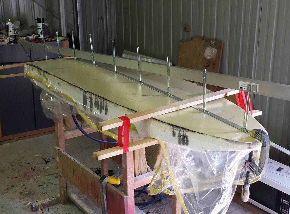 Board jigged