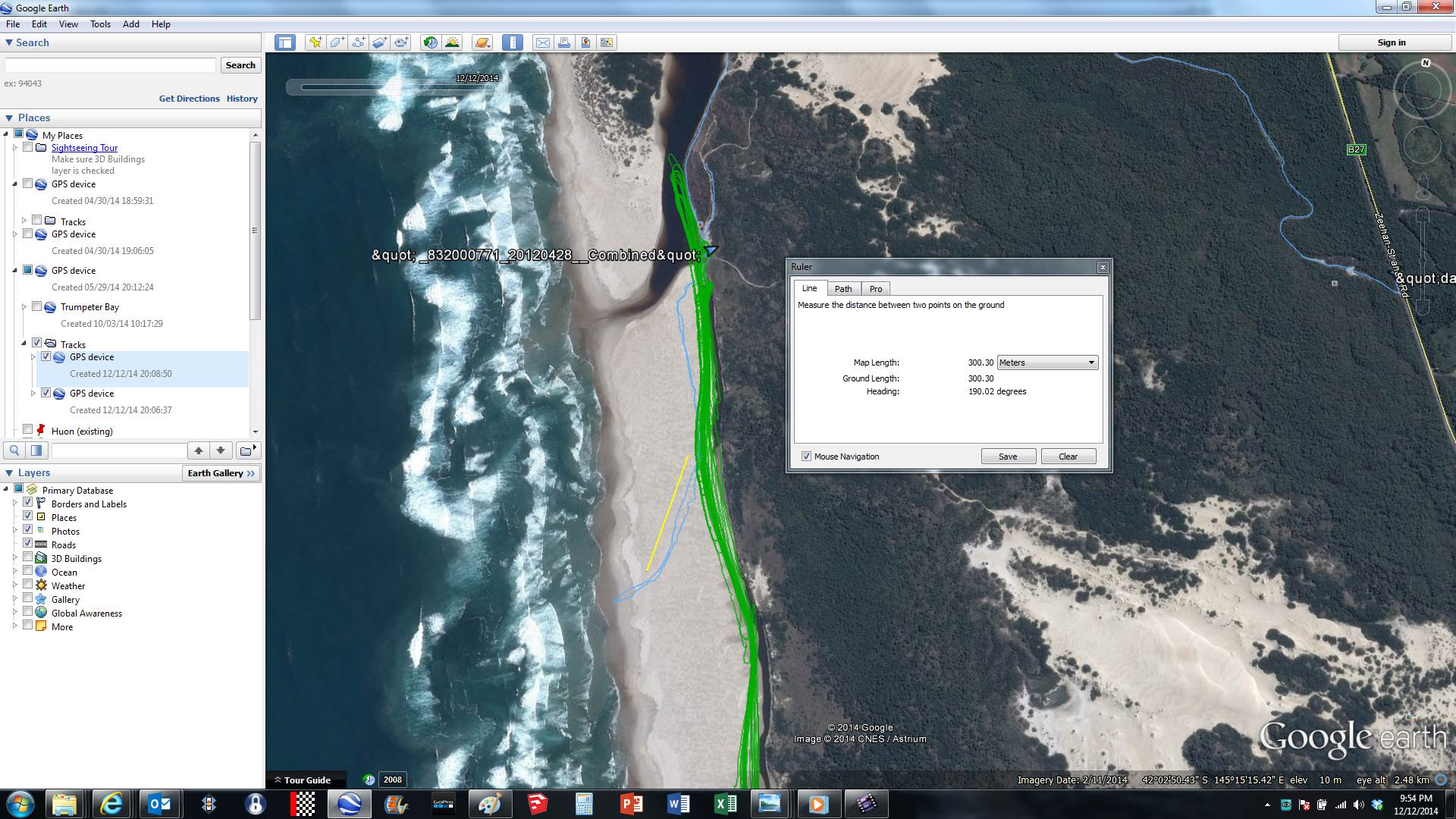 Henty run Dec 2014 (300m)