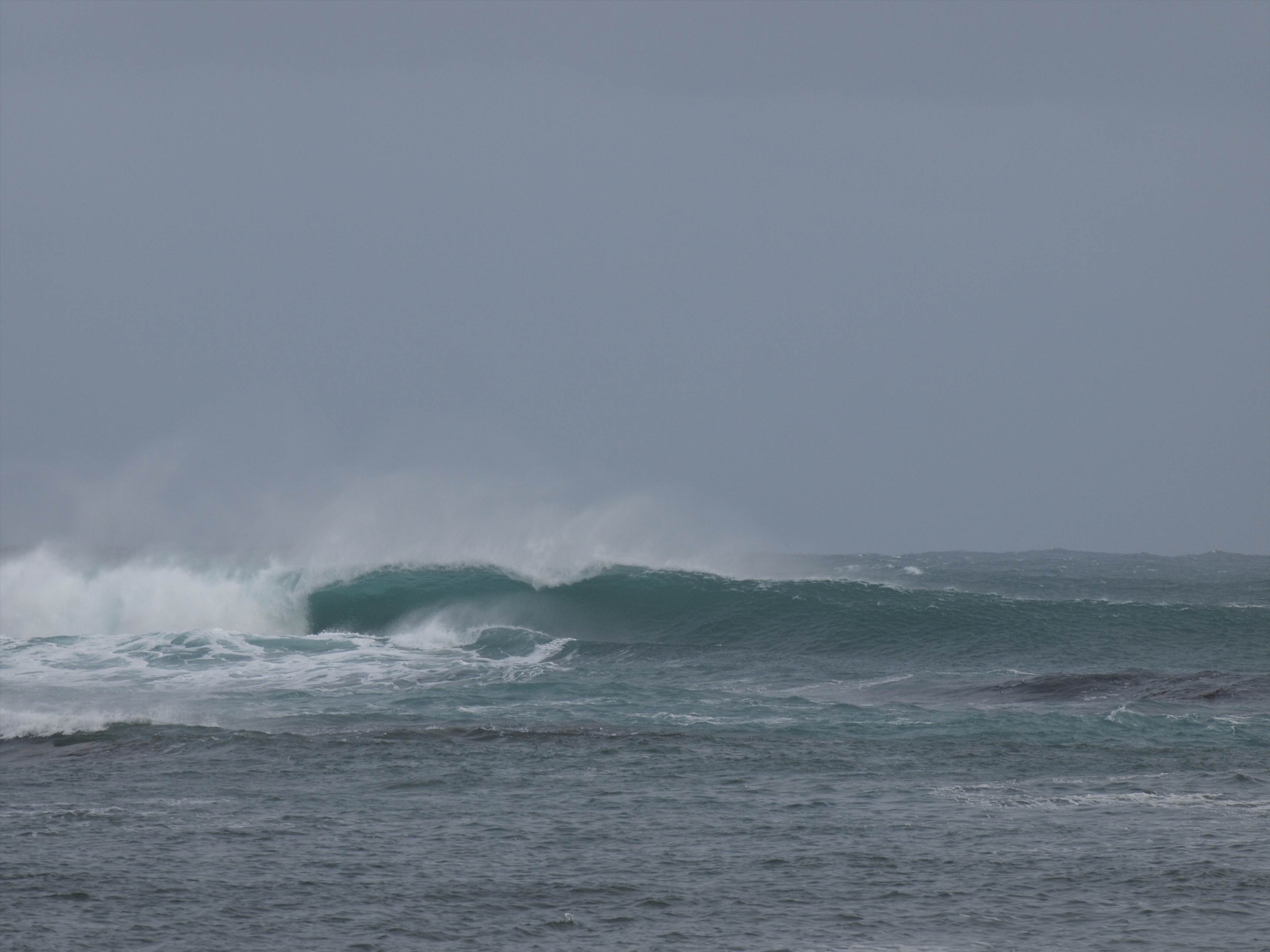The peeling wave