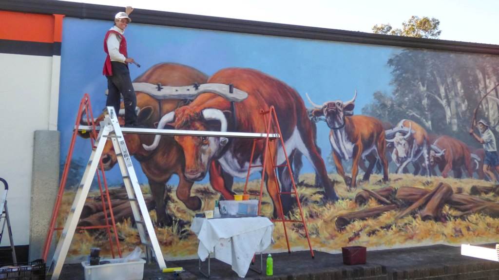 Latest mural at kurri