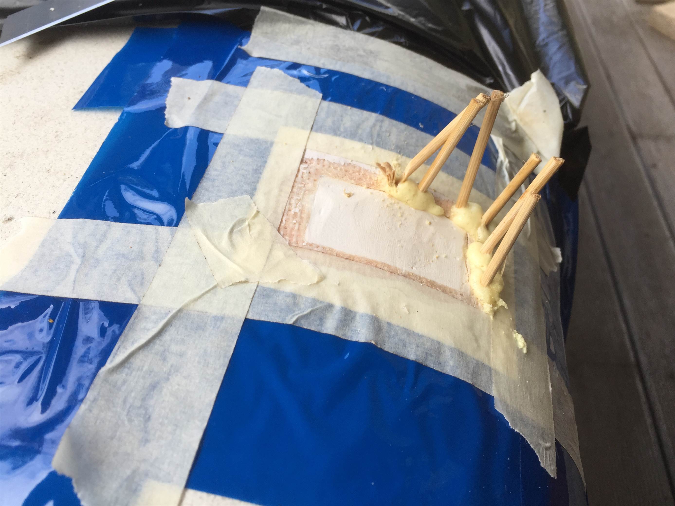 F2 Lightning foot plug repair