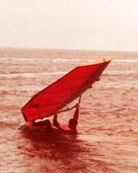 wing rig, weymouth 1983