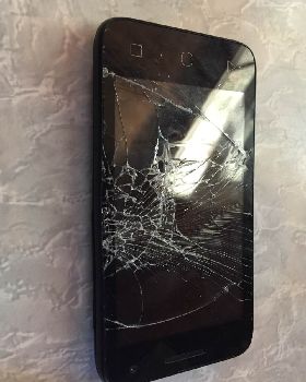 Phone after crash