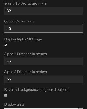 garmin settings