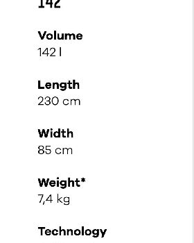 Fanatic Falcon 2013 specs