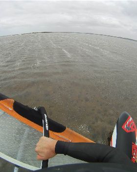 LAKE GEORGE SPEEDSAILING GOPR3259 GLASS GYBE