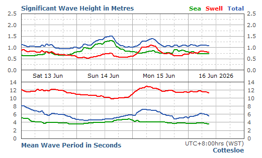 Cottesloe Live Swell Report