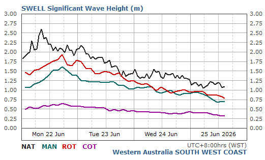 South West Coast Live Wave/Swell Report