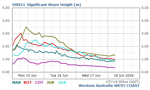 West Coast Live Wave/Swell Report