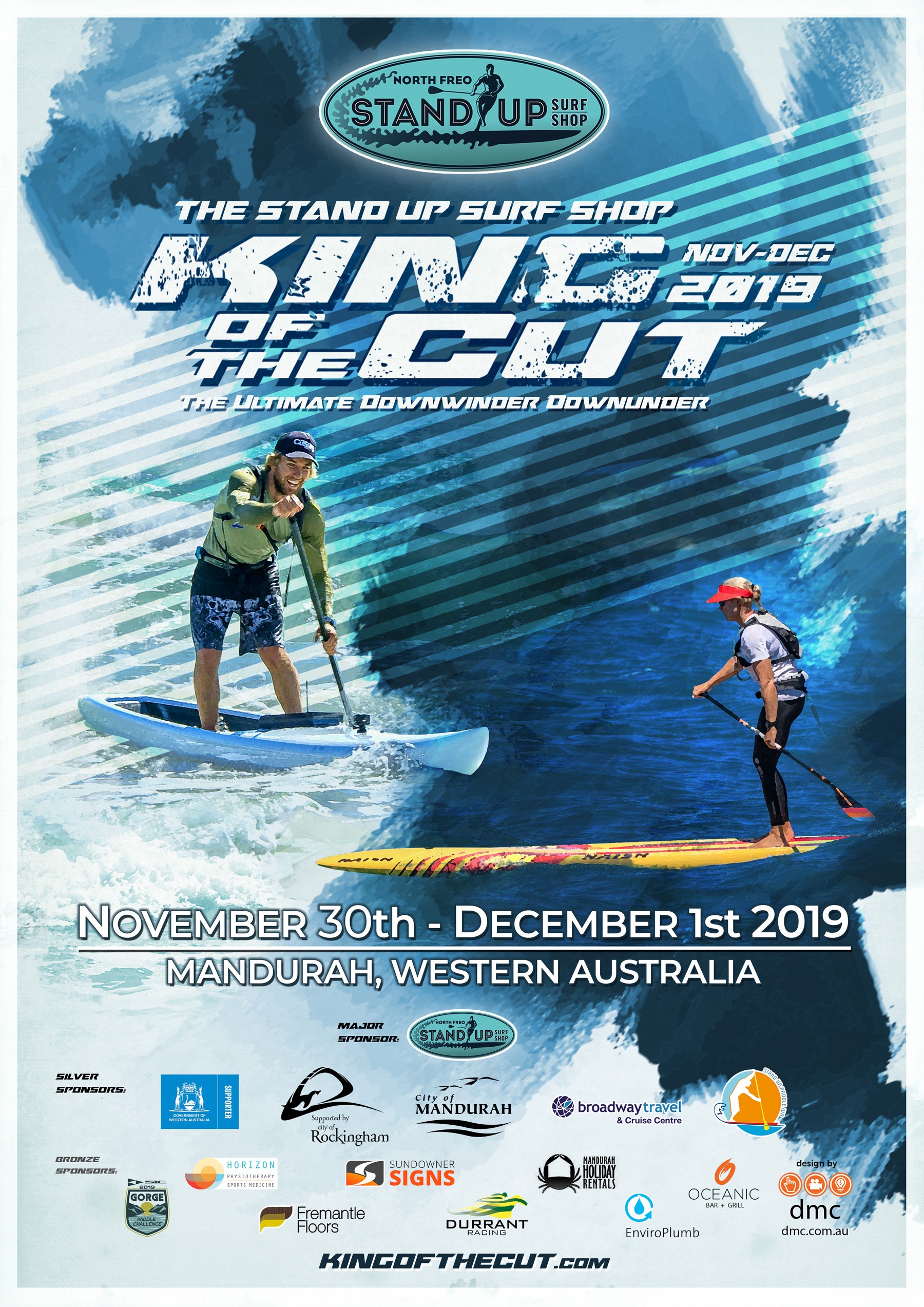 King Of The Cut SUP race