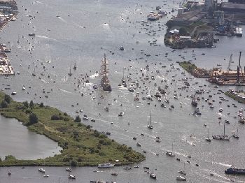 Thousands of boats - one  - SAIL 2015 - Power Boats News