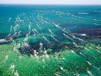 True Windsurfing Conditions for Ledge to Lancelin Marathon. - Windsurfing News