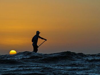 Half Way Across the Atlantic by SUP - Chris Bertish - Stand Up Paddle News