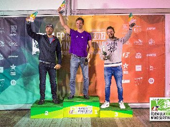 Sean O'Brien takes to the Podium! - Windsurfing News