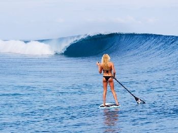 It's Bikini time! Tips for keeping a bikini ON in the surf! - Stand Up Paddle News