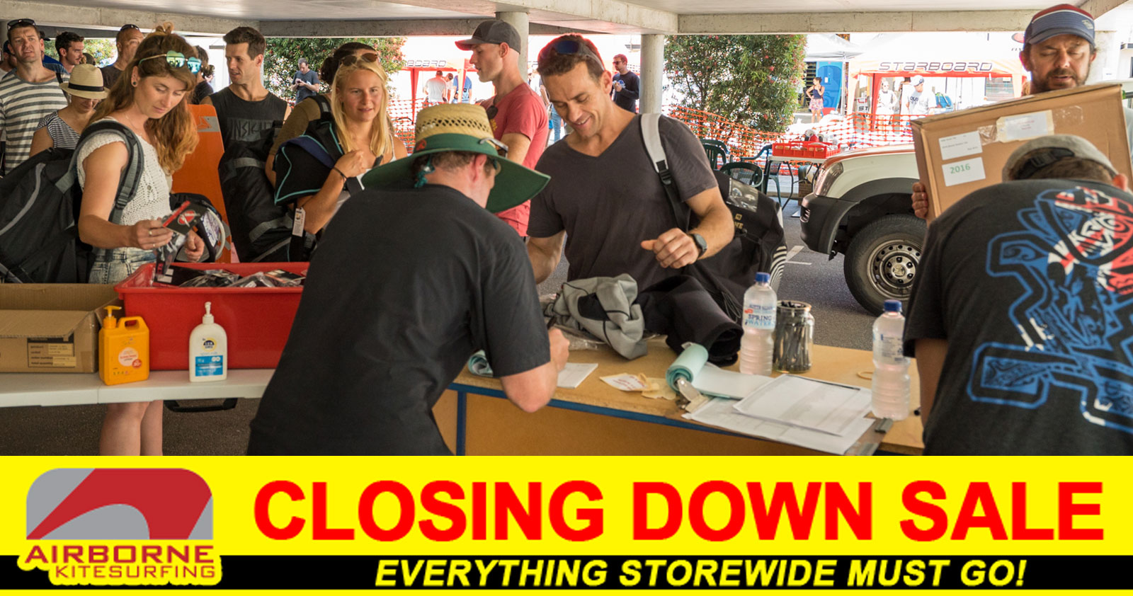Airborne Kitesurfing Closing Down Sale
