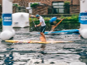 Casper Steinfath Pushes Through Injury for APP Podium - Stand Up Paddle News