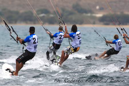 Pro Kiteboard Tour PKRA - PAROS PKRA WORLD CUP 2009 DAY-3 / 5