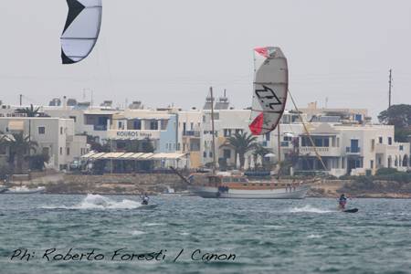 Pro Kiteboard Tour PKRA - PAROS PKRA WORLD CUP 2009 DAY-3 / 6
