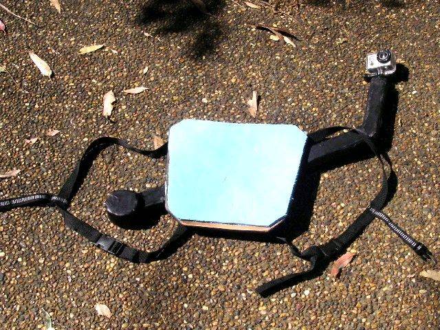 GoPro Surf Over The Shoulder Mount - front