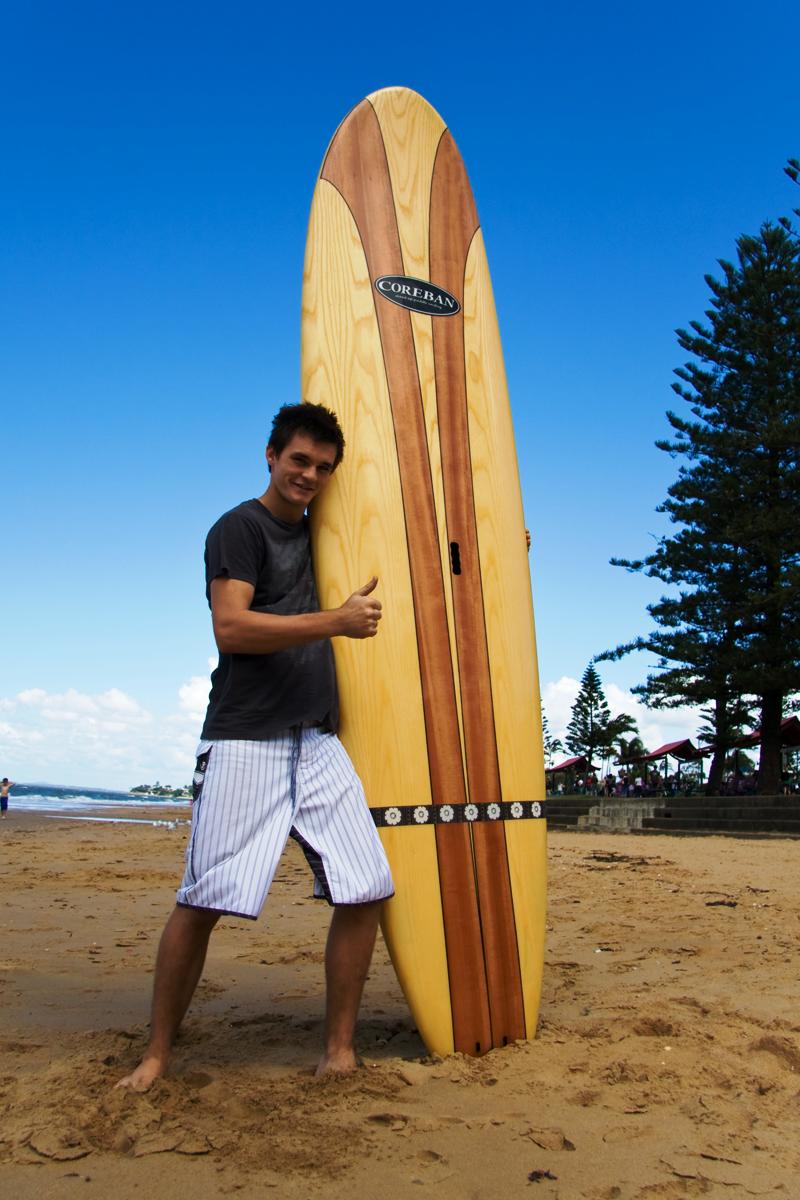 Winner of the Coreban SUP in the Seabreeze.com.au competition