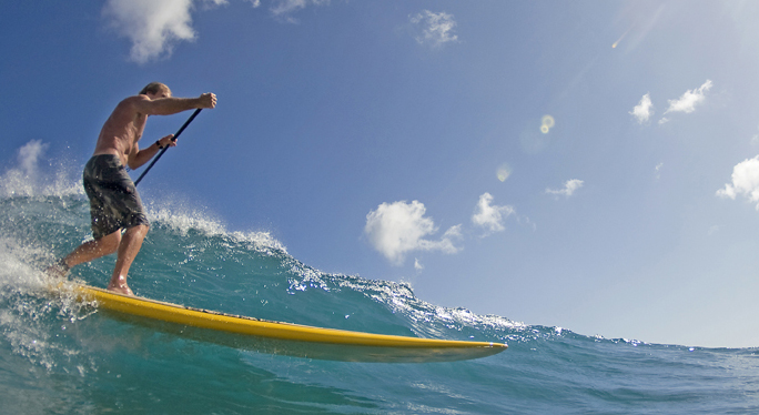 Hull shapes for SUP can differ greatly