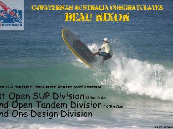 Beau Nixon 'Snowy' Success - Stand Up Paddle News