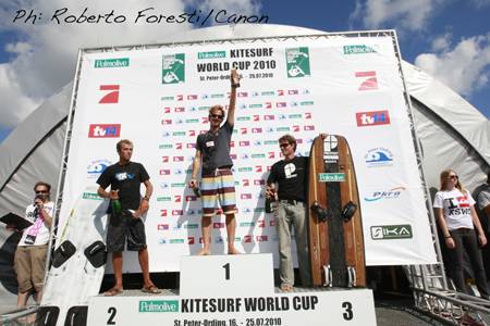 Pro Kiteboard Tour PKRA - Closing Ceremony for Palmolive Kitesurf World Cup 2010 / 2