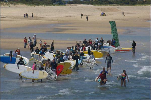 Stand Up Paddle Racing