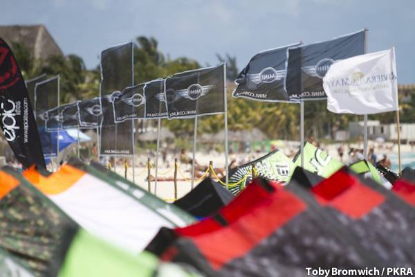 Pro Kiteboard Tour PKRA - Five course races dominate day two - Main