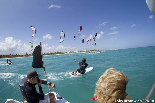 Pro Kiteboard Tour PKRA - Five course races dominate day two / 3