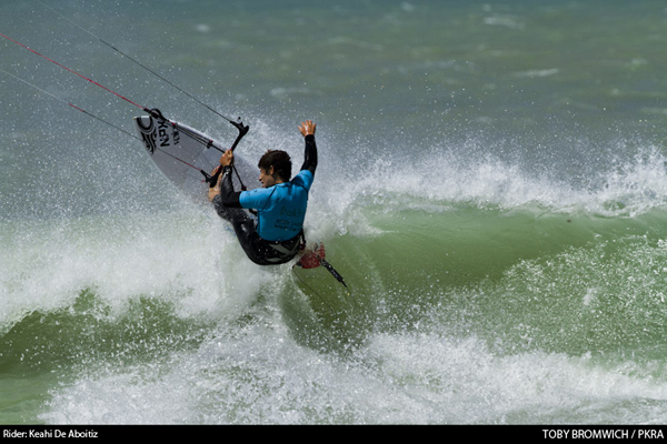 Pro Kiteboard Tour PKRA - Wave single eliminations complete day 2 / 1