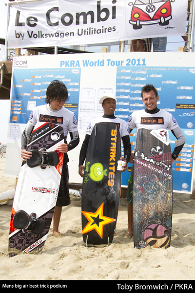 Pro Kiteboard Tour PKRA - Best Trick wraps up the final competition day in France  / 2