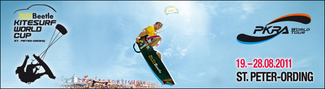 Pro Kiteboard Tour PKRA - The Bettle Kitesurf World Cup 2011 in St Peter Ording - Main
