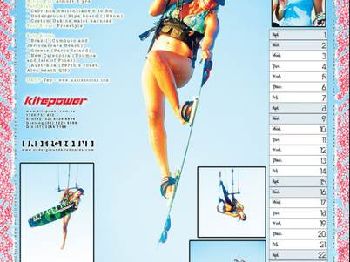 The guilt free calendar of kiteboarding chicks. - Kitesurfing News