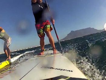 Downwinding in Cape Town - Stand Up Paddle News