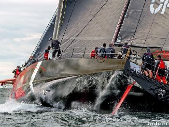 Comanche sets sail: Sailors turn green. - Sailing News