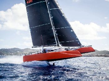 Gunboat G4 Timbalero goes top-down in St Barths - Sailing News