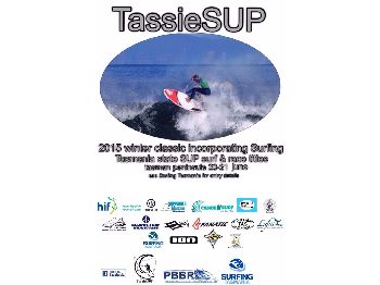 Winter SUP Challenge fills event poster with sponsors - Stand Up Paddle News