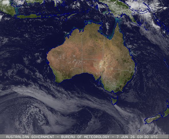 Latest Colour Satellite