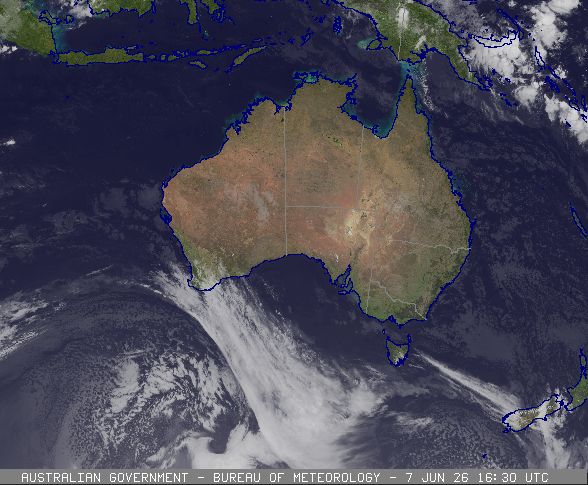 Latest Colour Satellite