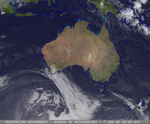 Latest Colour Satellite