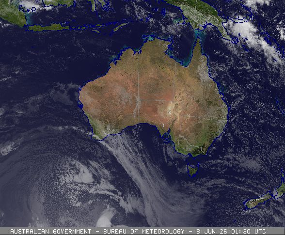 Latest Colour Satellite